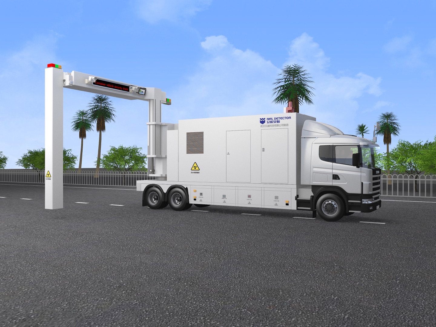 IWILDT? AN-48002800HMS車載移動式/集裝箱車輛X光安檢系統(tǒng)