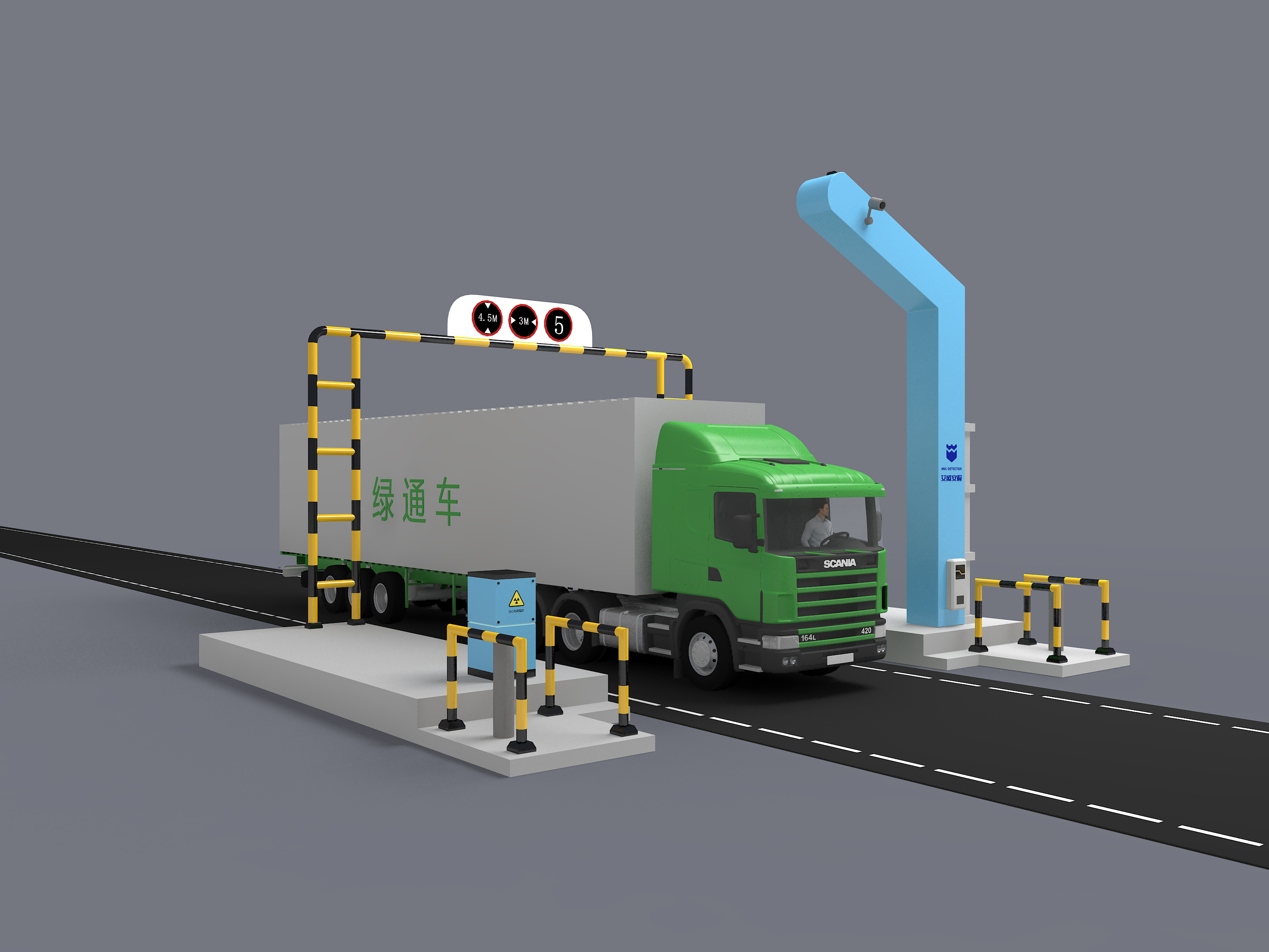 IWILDT? AN-23002800高速公路綠通檢查系統(tǒng)